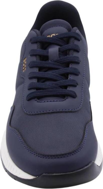 Hugo Boss Stijlvolle Sneaker Beukenlaan Blue Heren