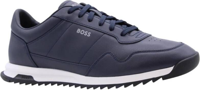 Hugo Boss Stijlvolle Sneaker Kerkstraat Blue Heren