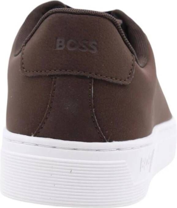 Hugo Boss Stijlvolle Sneaker Langestraat voor Mannen Brown Heren