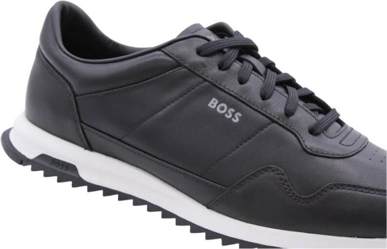 Hugo Boss Stijlvolle Sneaker Steenweg Black Heren