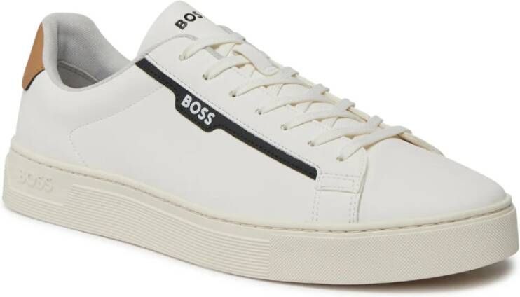 Hugo Boss Stijlvolle Sneakers voor Heren White Heren