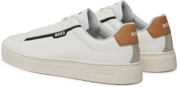 Hugo Boss Stijlvolle Sneakers voor Heren White Heren