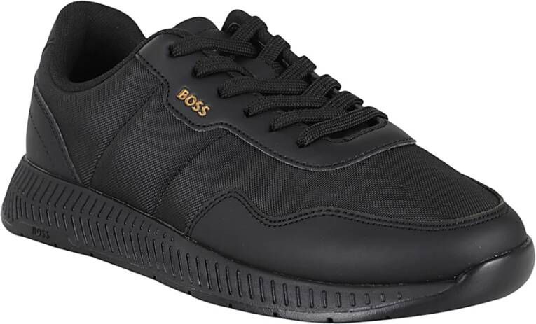 Hugo Boss Titanium Hardloopschoenen Black Heren