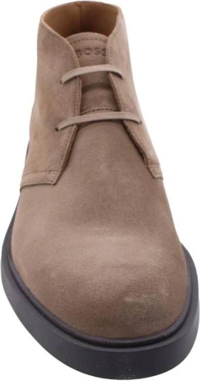 Hugo Boss Veterschoen Beige Heren