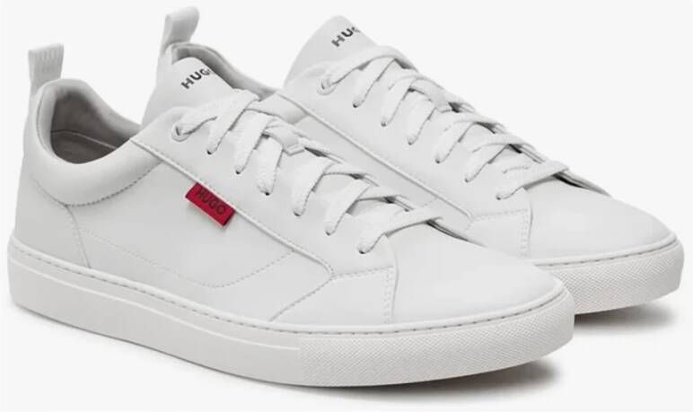 Hugo Boss Witte lage sneakers White Heren