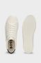 Hugo Boss Witte Leren Sneakers Rubber Zool Veters White Heren - Thumbnail 4