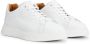 Hugo Boss Witte Leren Sneakers Rubberen Zool White Heren - Thumbnail 2