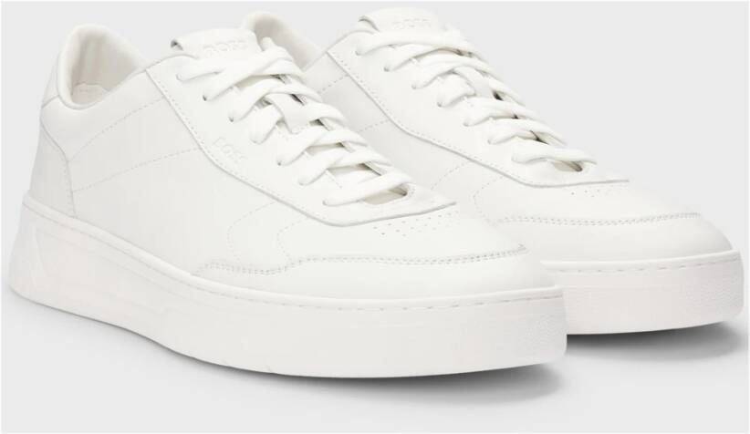 Hugo Boss Witte Sneaker voor een stijlvolle look White Heren