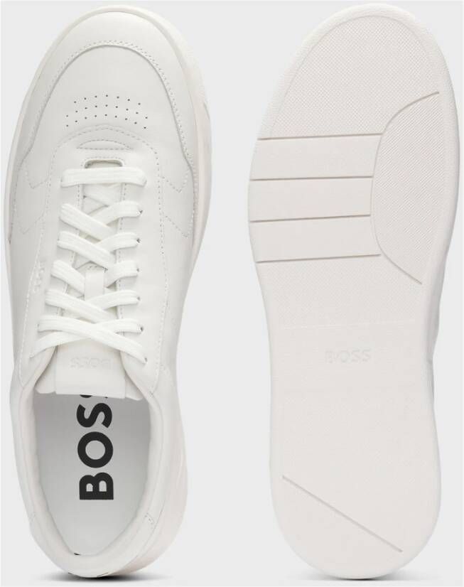 Hugo Boss Witte Sneaker voor een stijlvolle look White Heren