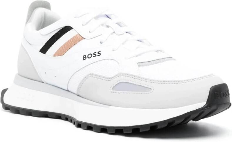 Hugo Boss Witte Sneaker voor een stijlvolle look White Heren