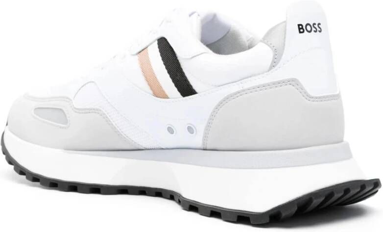 Hugo Boss Witte Sneaker voor een stijlvolle look White Heren