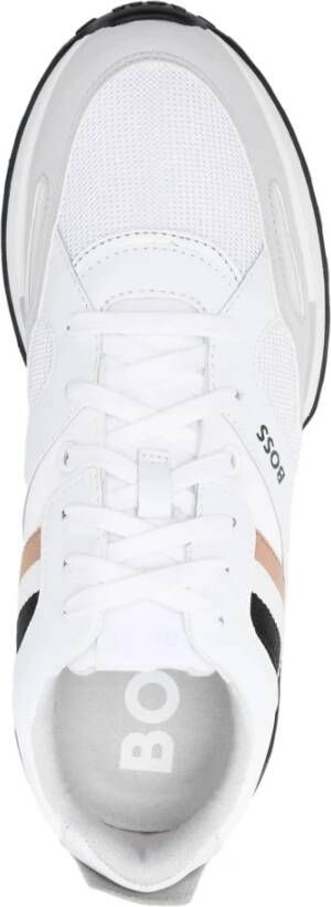 Hugo Boss Witte Sneaker voor een stijlvolle look White Heren