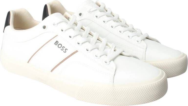 Hugo Boss Witte Sneakers Aiden Tenn Flpp White Heren