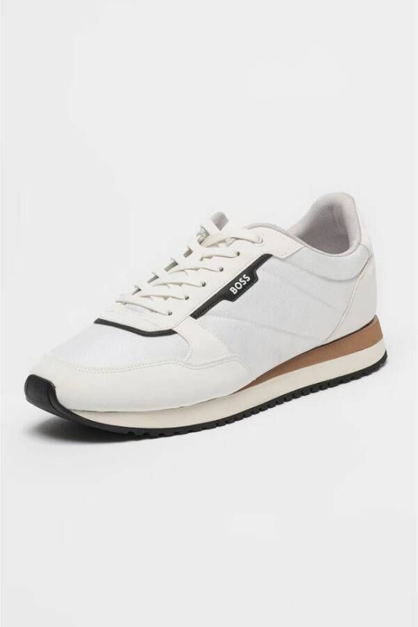 Hugo Boss Witte Sneakers Kai Model White Heren