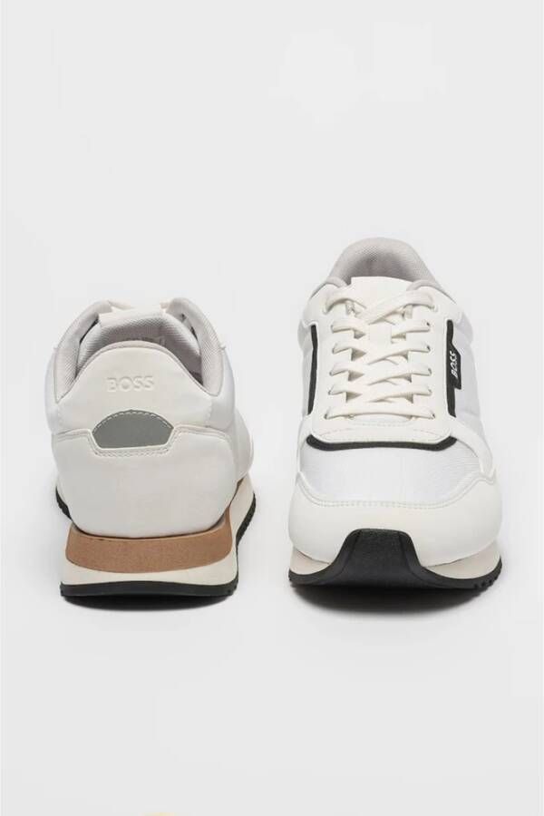 Hugo Boss Witte Sneakers Kai Model White Heren