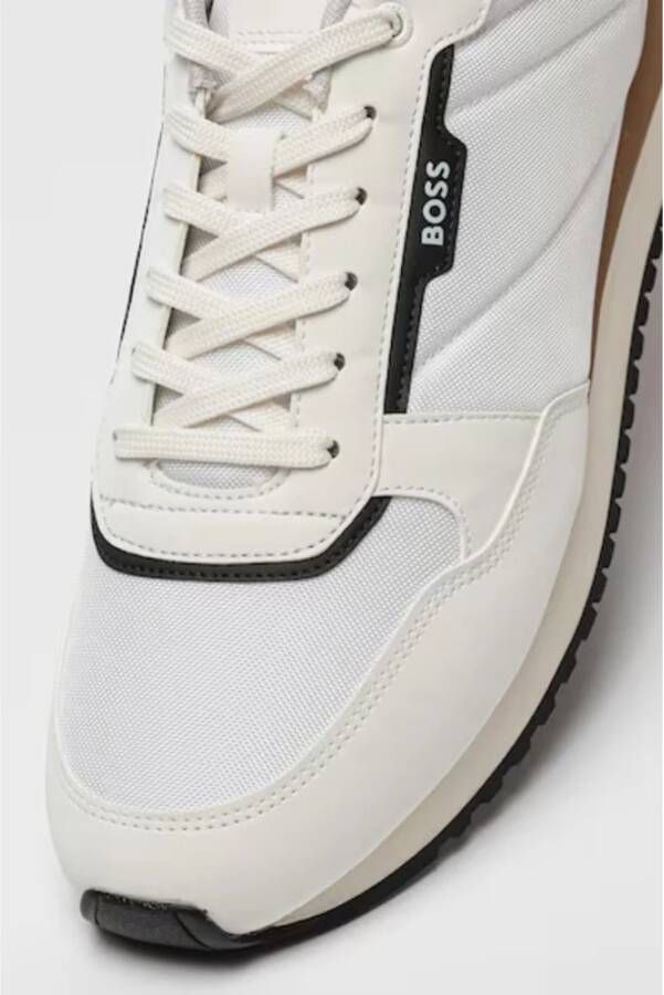 Hugo Boss Witte Sneakers Kai Model White Heren