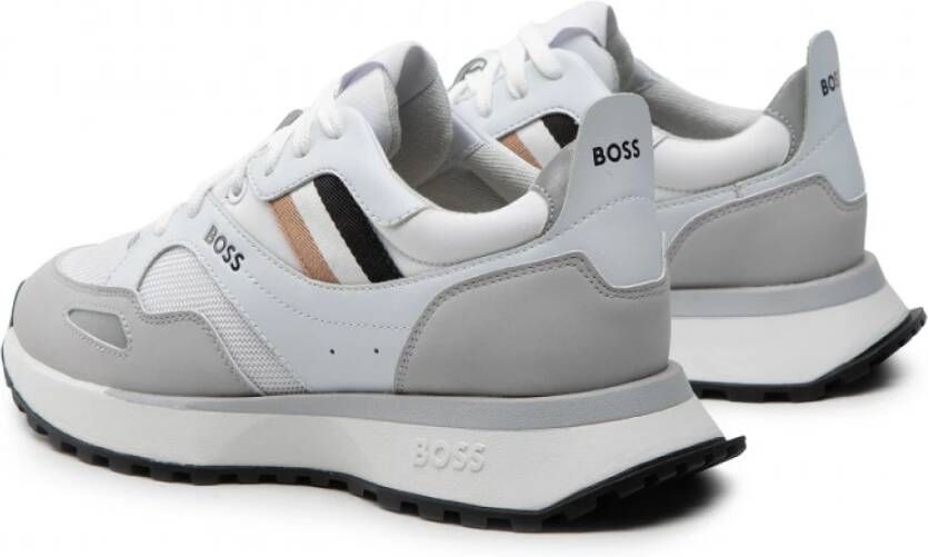 Hugo Boss Witte Sneakers voor Mannen White Heren