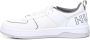 Hugo Boss Witte Veterschoenen Ronde Neus White Heren - Thumbnail 5