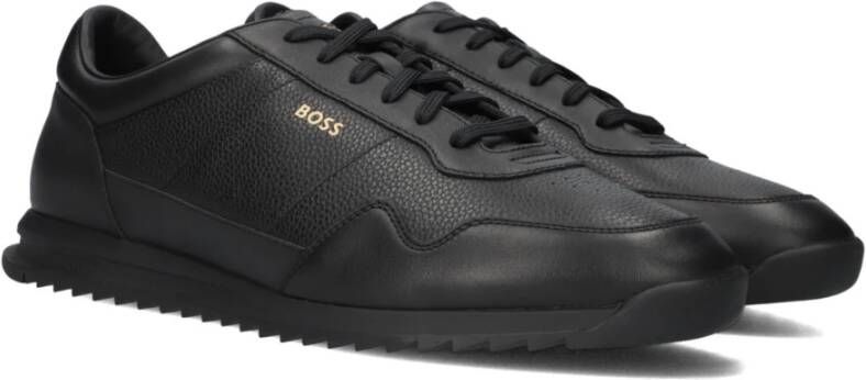 Hugo Boss Zayn Lowp Zwarte Sneakers Black Heren