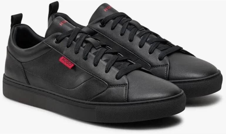 Hugo Boss Zwarte lage sneakers Black Heren