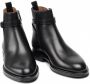 Hugo Boss Zwarte leren Hunton Halb schoenen Black Heren - Thumbnail 2