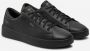 Hugo Boss Zwarte leren sneakers met zijlogo Black Heren - Thumbnail 10