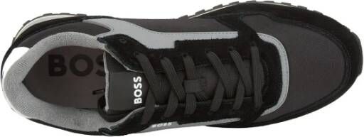 Hugo Boss Zwarte Sneaker Black Heren