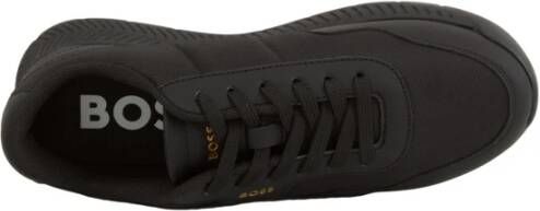 Hugo Boss Zwarte Sneaker Black Heren