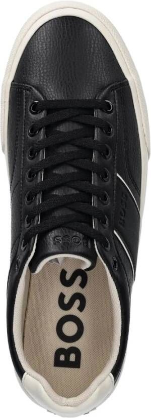 Hugo Boss Zwarte Sneaker Model 002 Black Heren