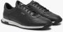 Hugo Boss Zwarte Sneakers Glad Materiaal Rubberen Zool Black Heren - Thumbnail 3