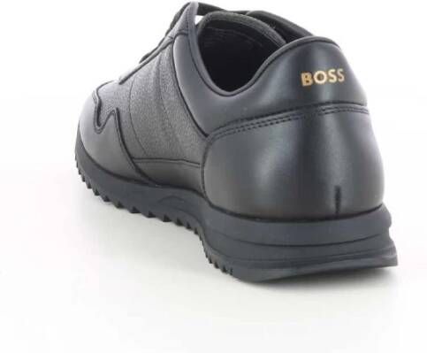 Hugo Boss Zwarte Zayn Lowp Herenschoenen Black Heren