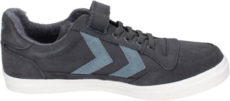 Hummel Suede Leren Dames Sneakers Gray Dames