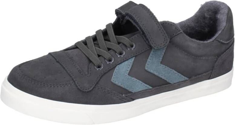 Hummel Suede Leren Dames Sneakers Gray Dames