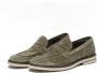 Hundred100 Groene Suède Loafer Schoenen Green Heren - Thumbnail 2