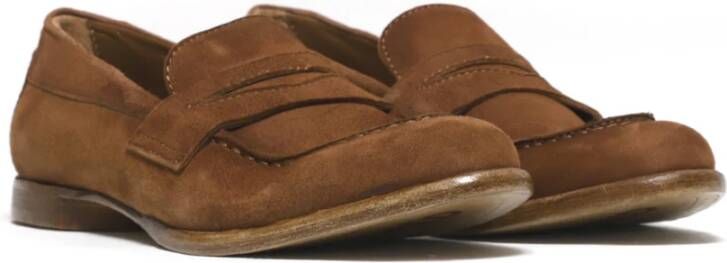 Hundred100 Roest Suede Moccasins voor Dames Brown Dames