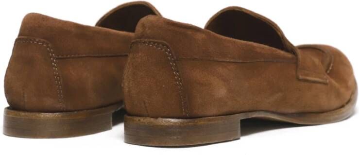 Hundred100 Roest Suede Moccasins voor Dames Brown Dames