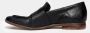 Hundred100 Zwarte leren Loafer Mocassins Black Dames - Thumbnail 3