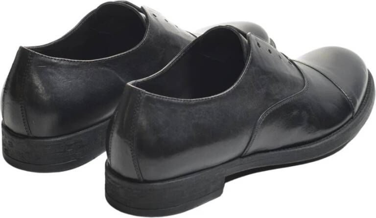 Hundred100 Zwarte Leren Oxford Schoenen Black Heren