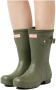 Hunter Boots Women's Original Short Rubberlaarzen olijfgroen - Thumbnail 3