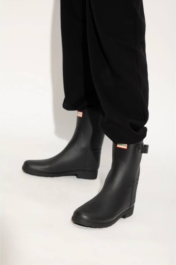 Hunter Original Refined rain boots Zwart Dames