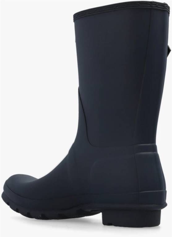 Hunter Original Short rain boots Blauw Dames