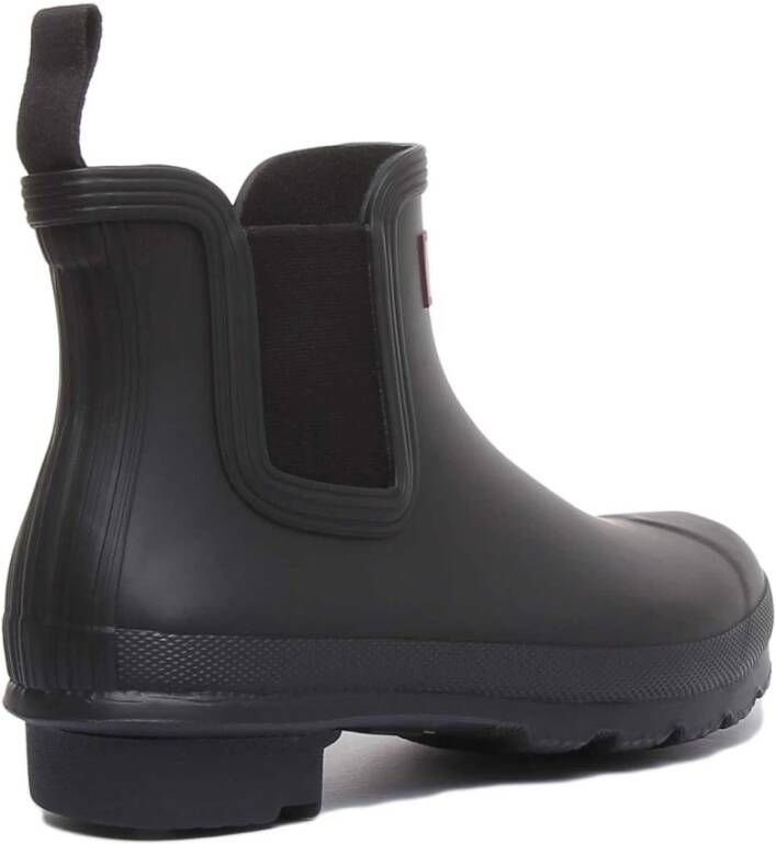 Hunter Originele Chelsea Boot in Zwart Black Dames