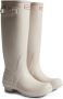 Hunter Boots Women's Original Tall Rubberlaarzen grijs beige - Thumbnail 3