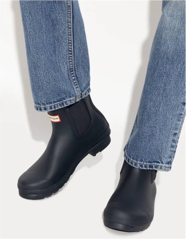 Hunter Original Chelsea rain boots Blauw Dames