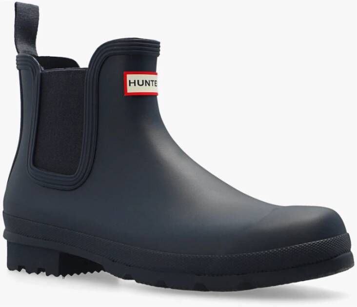 Hunter Rain Boots Blauw Heren