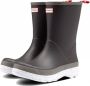 Hunter Play Tall Speckle Sole Wellington Boots WMS Regenlaarzen Dames Donkergrijs - Thumbnail 3