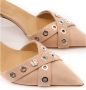 Iceberg Blush kitten hak sling back met stud details Pink Dames - Thumbnail 5