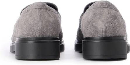 Iceberg Chunky Sole Suede Loafers Gray Heren