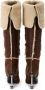 Iceberg Sheepskin Overknee Laarzen Brown Dames - Thumbnail 3