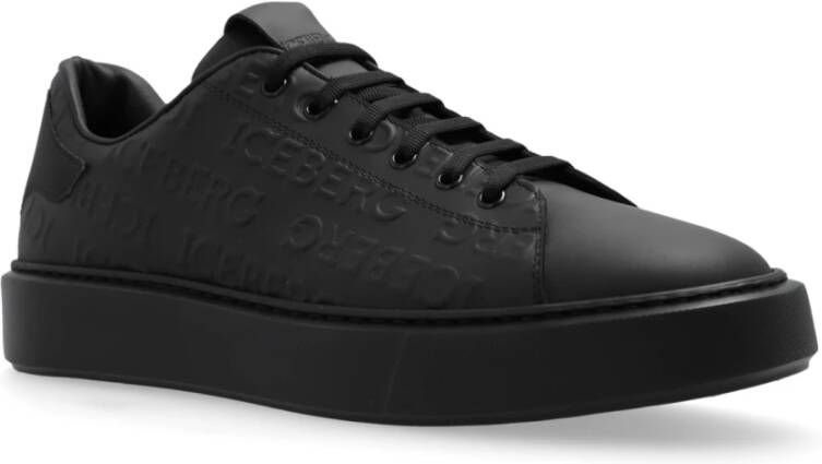 Iceberg Sportschoenen 'Bozema' Black Heren